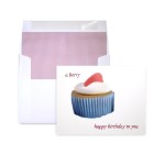 Cupcake "Berry" Happy Birthday