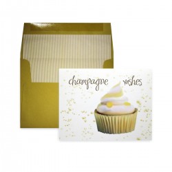 Cupcake Champagne Birthday Wishes Cupcake Champagne Birthday Wishes