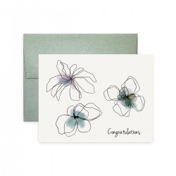 Flower Ink Congrats Flower Ink Congrats