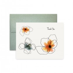Flower Ink Thank You Flower Ink Thank You