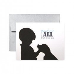 Silhouettes Puppy Buddy Thank You Silhouettes Puppy Buddy Thank You