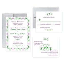 Wedding Invitation Suite - Lavender
